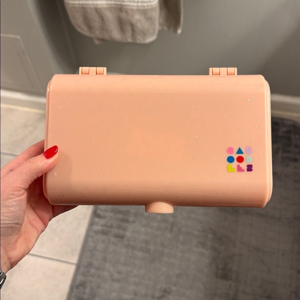 Caboodles Vintage Pink Makeup/Jewelry Case